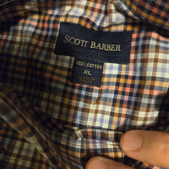 Scott Baker mens XL 100% Cotton shirt - Picture 2 of 3